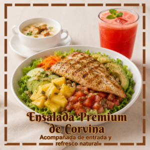ENSALADA DE CORVINA