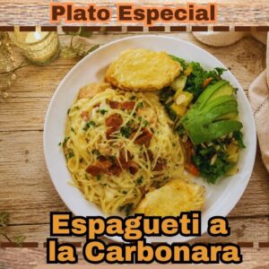 ESPAGUETI A LA CARBONARA