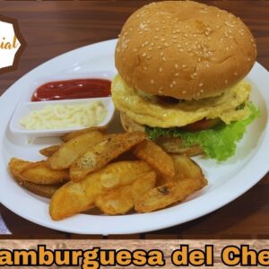 HAMBURGUESA DEL CHEF (ESPECIAL)