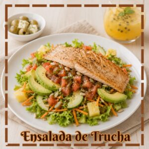 ENSALADA DE TRUCHA