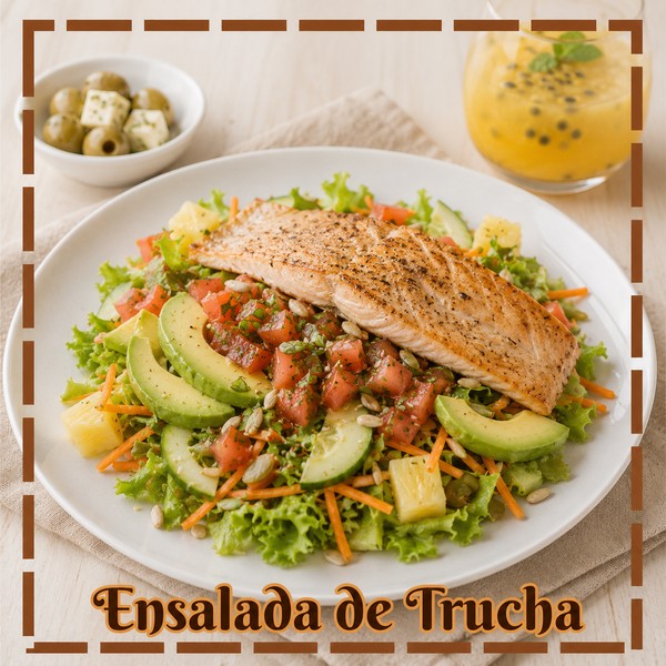 ENSALADA DE TRUCHA