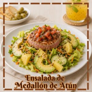 ENSALADA DE MEDALLÓN DE ATÚN