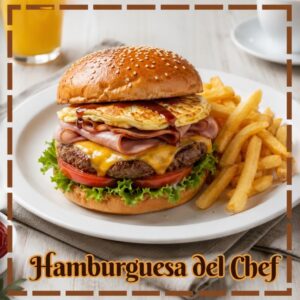 HAMBURGUESA DEL CHEF