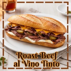 ROAST BEEF AL VINO TINTO (LOMITO)