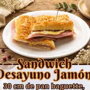 Sándwich de Desayuno Jamón