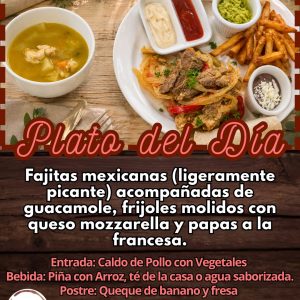 Plato del día: CASADO PRUEBA
